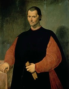 Portræt af Niccolo Machiavelli (1469-1527)